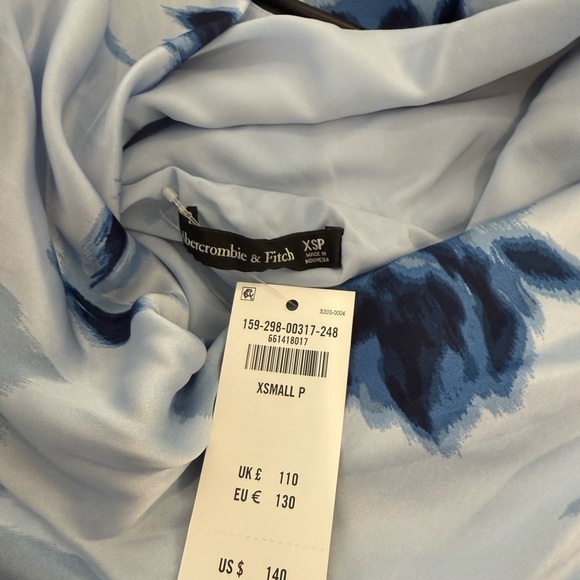 NWT Abercrombie Cowl Neck Dress - Picture 5 of 5